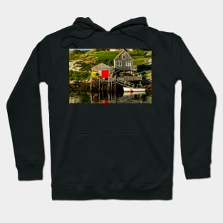 Evening at Peggys Cove Hoodie